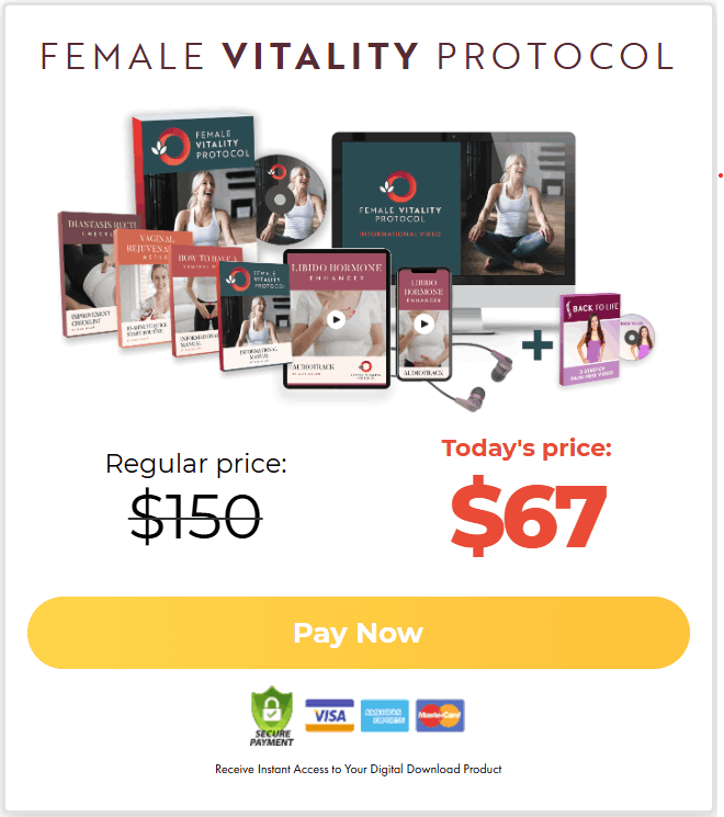 Female Vitality Protocol™ Price 1